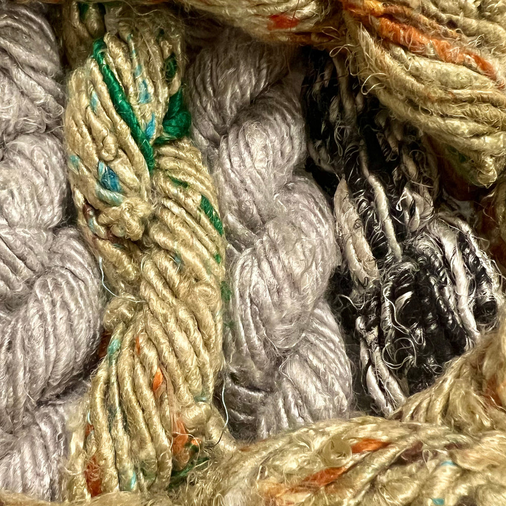 Mystery Hank of Banana Fiber Yarn - Darn Good Yarn