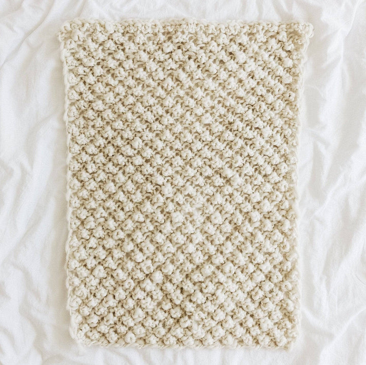 Raspberry Dream Baby Blanket over a white background