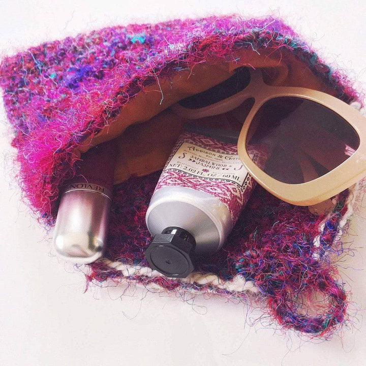 Sari Not Sorry Clutch Crochet Pattern | Darn Good Yarn - eco-friendly yarn + boho clothing