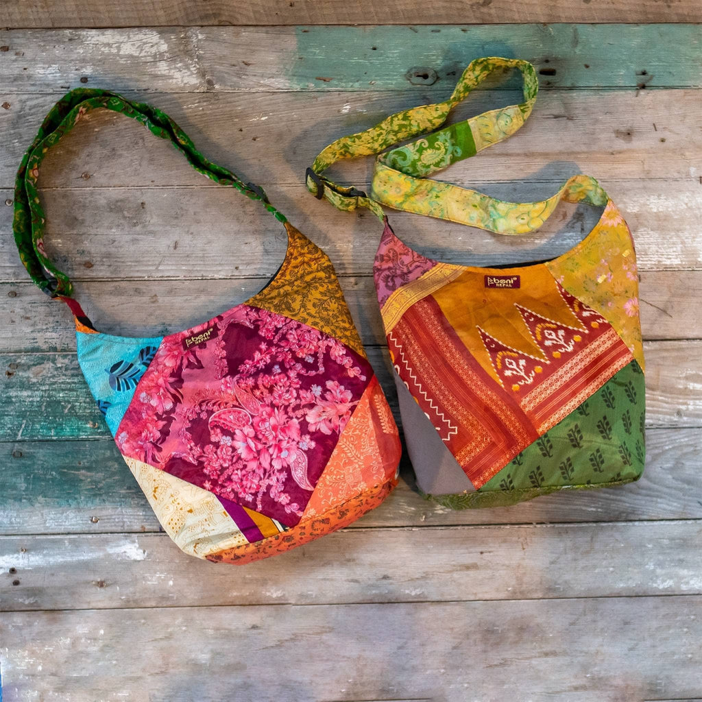 Sari Silk Purse - Ethically Sourced Yarn, Craft Kits, Home Goods, Clothing & Accessories