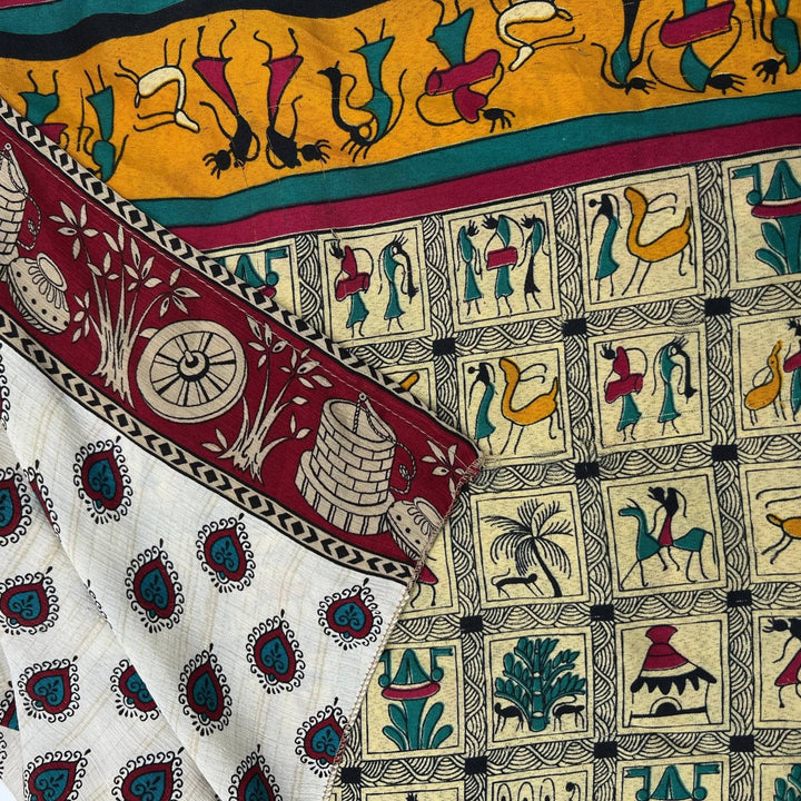 Sari Wrap Skirt - 2-12- Mini Length