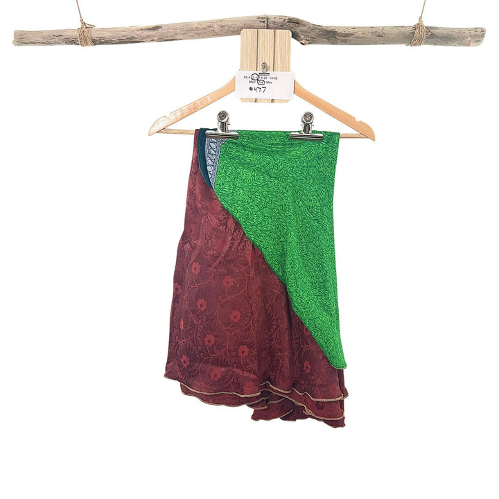 Sari Wrap Skirt - 2-12 - Tea Length