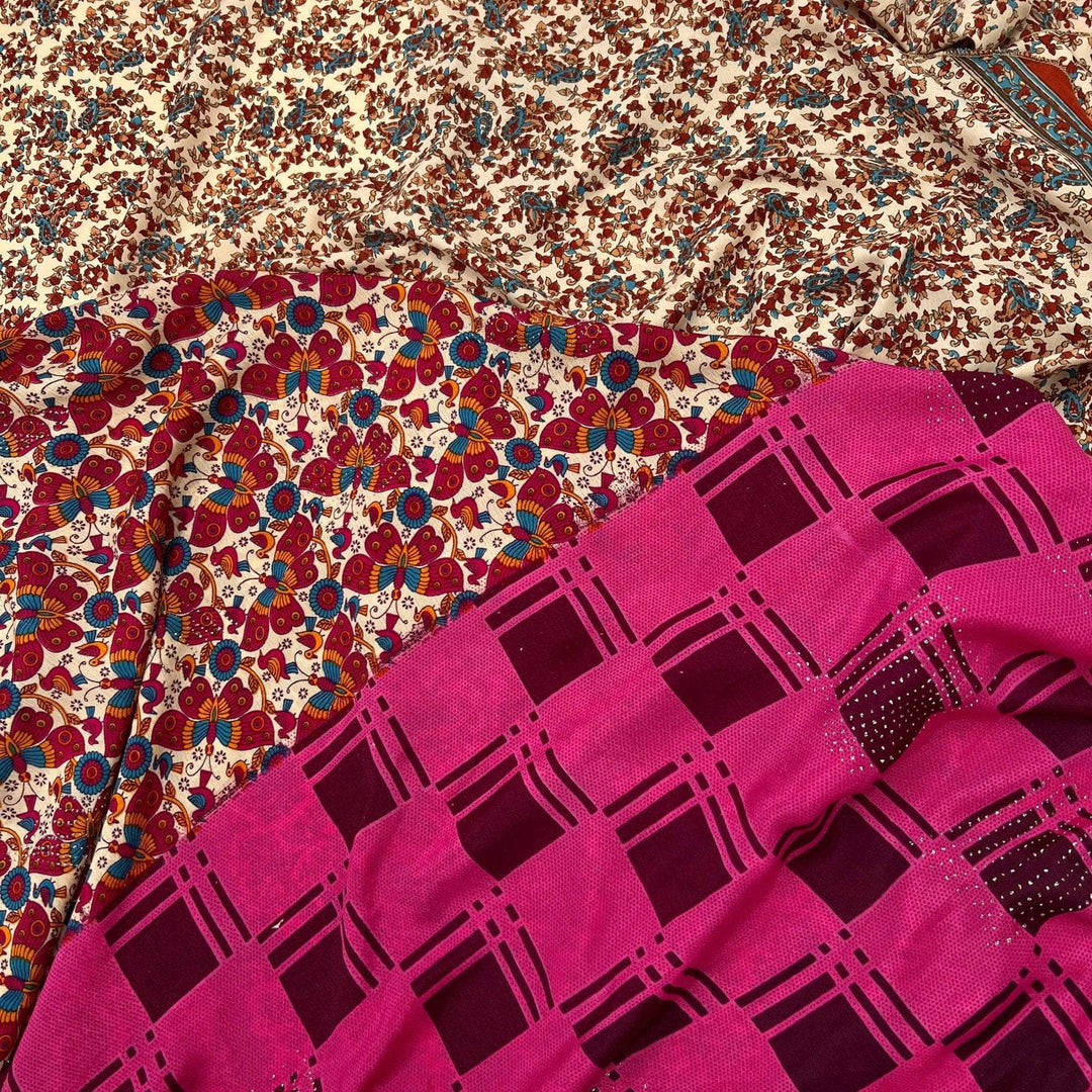 Sari Wrap Skirt - 8-20 - Maxi Length
