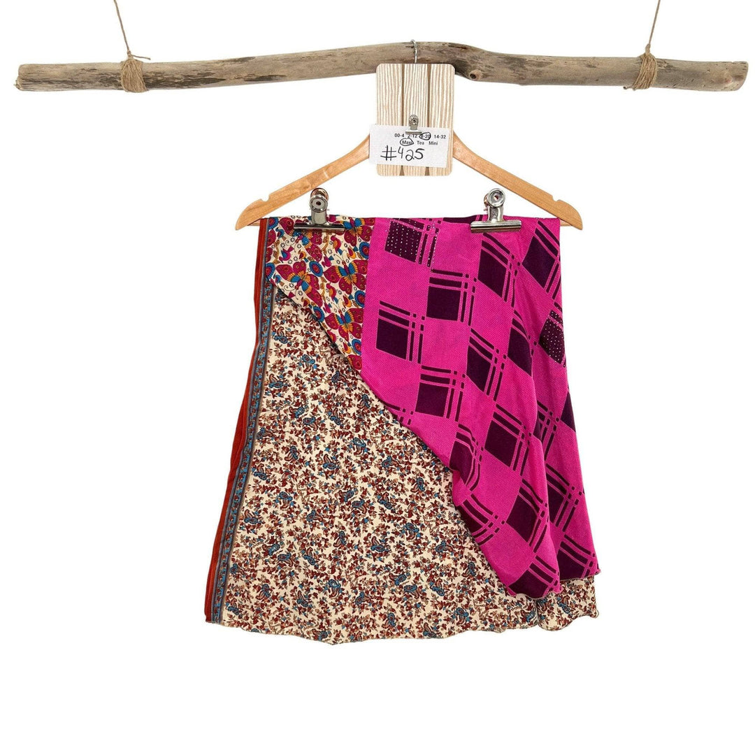 Sari Wrap Skirt - 8-20 - Maxi Length