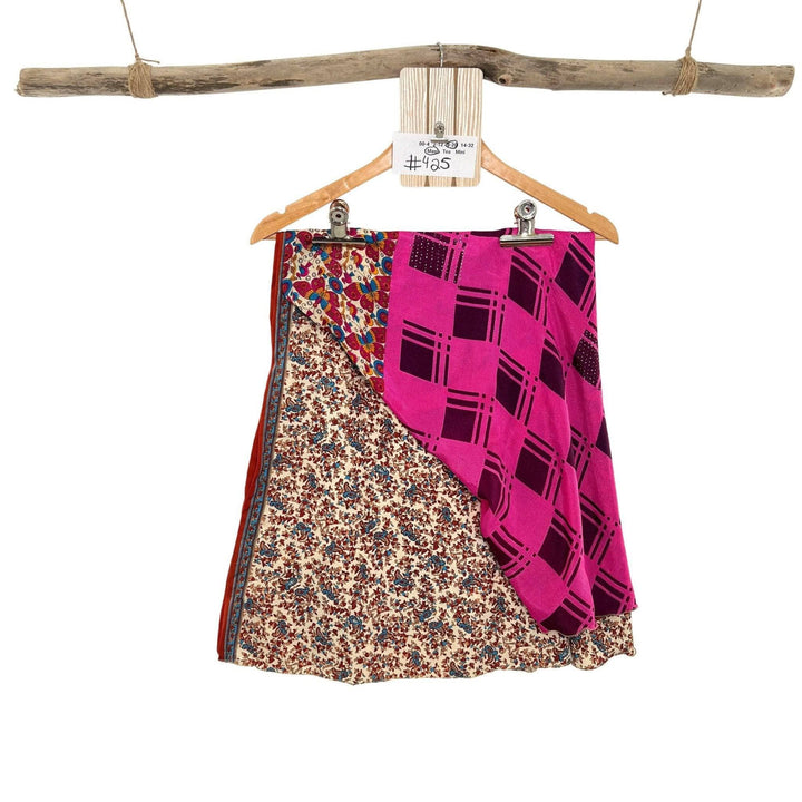 Sari Wrap Skirt - 8-20 - Maxi Length