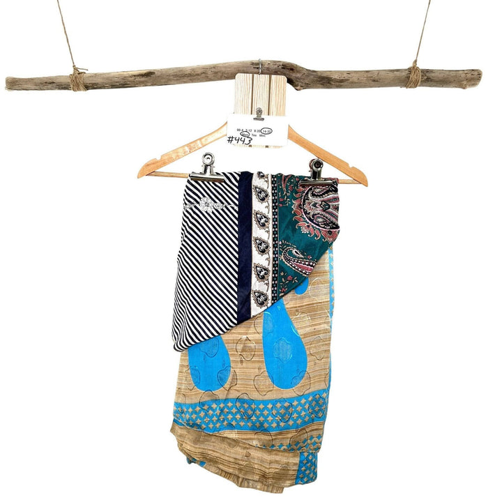 Sari Wrap Skirt - 8-20 - Maxi Length