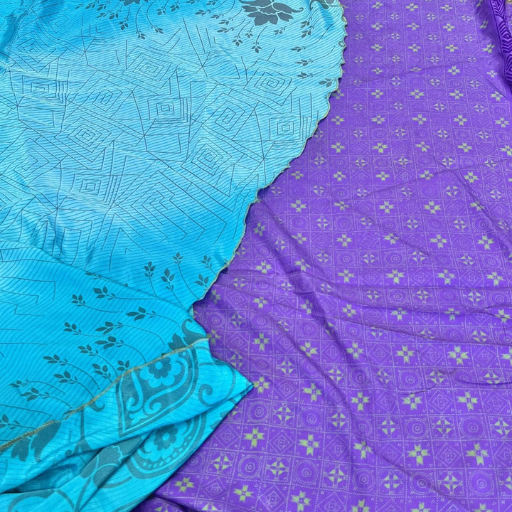 Sari Wrap Skirt - 8-20 - Maxi Length