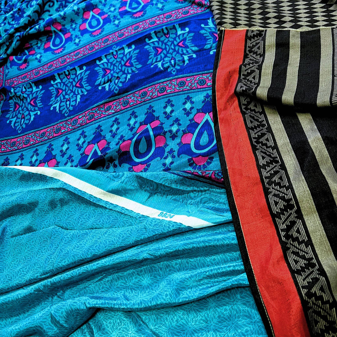 Sari Wrap Skirt - 8-20 - Tea Length