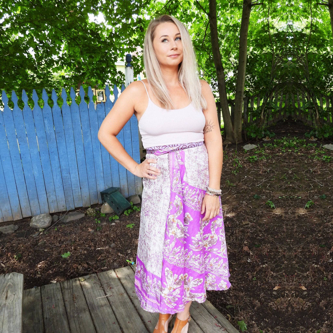 Sari Wrap Skirts - Strength & Hope