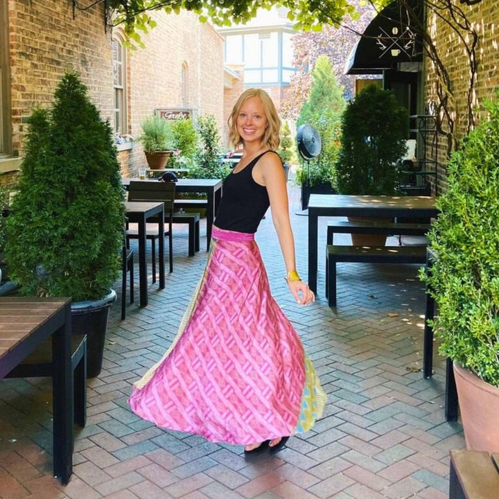 Sari Wrap Skirts - Strength & Hope