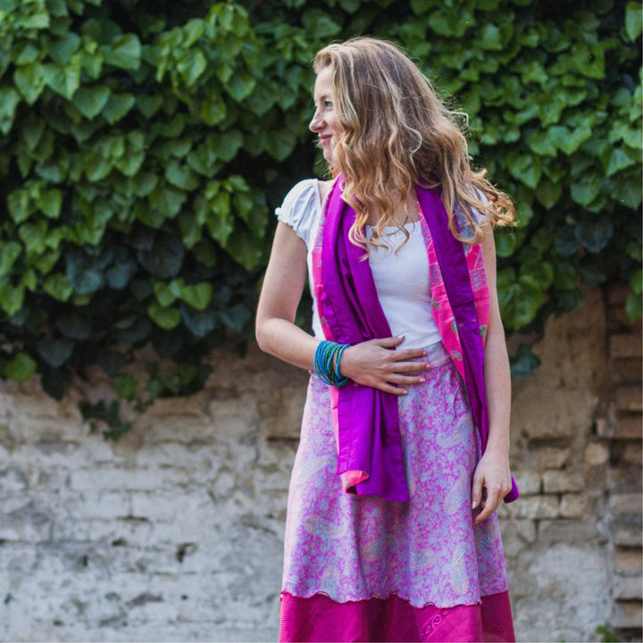 Sari Wrap Skirts - Strength & Hope