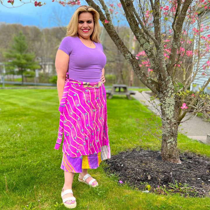 Sari Wrap Skirts - Strength & Hope