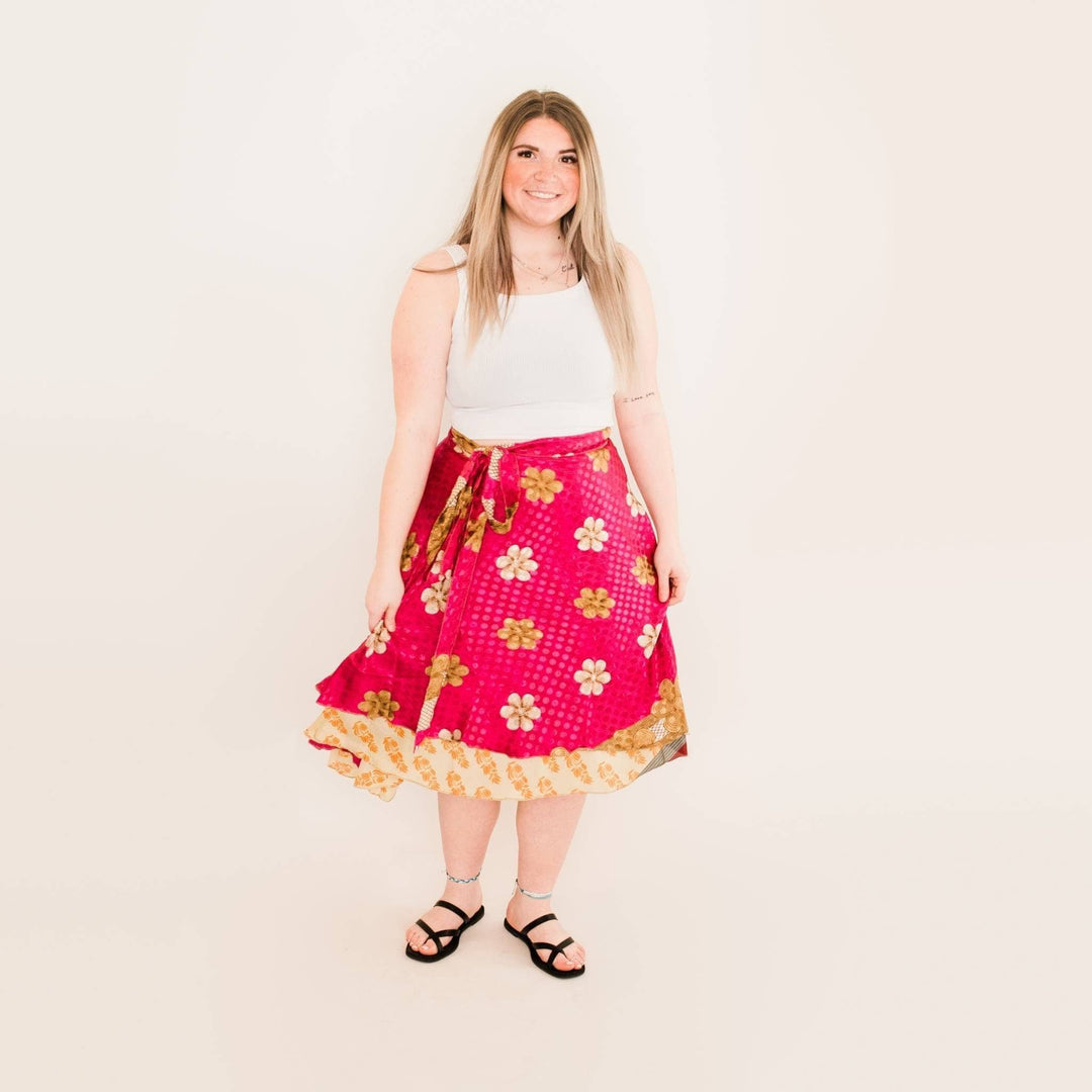 Sari Wrap Skirts - Strength & Hope