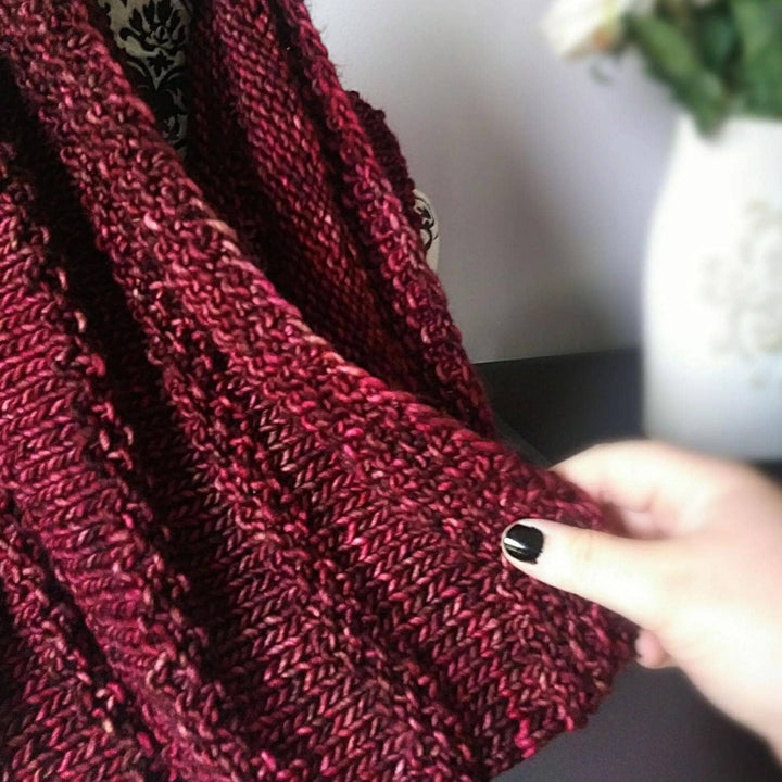 Seed Ridge Cowl Knit Kit | Darn Good Yarn - eco-friendly yarn + boho clothing