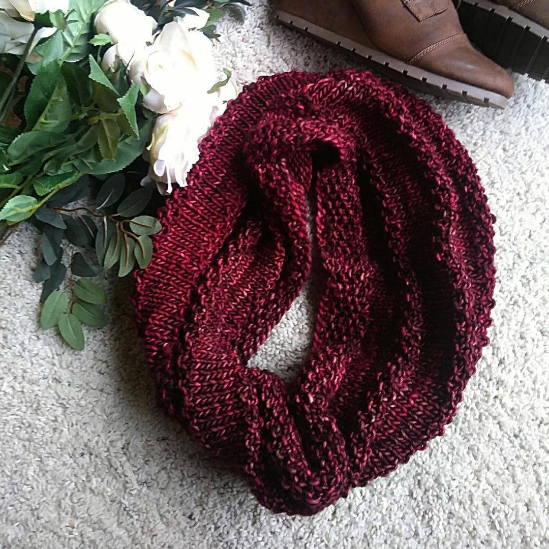 Seed Ridge Cowl Knit Pattern | Darn Good Yarn - eco-friendly yarn + boho clothing