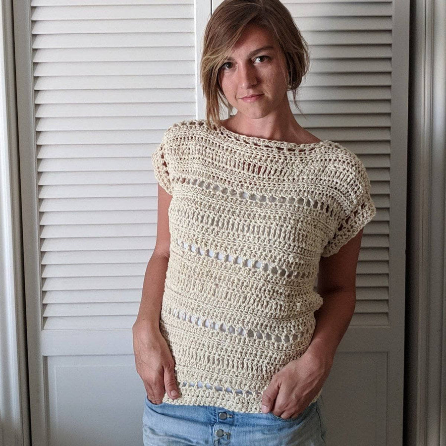 Cute Crochet Shirt Pattern Kit - Easy Crochet Kit for Adults – Darn ...