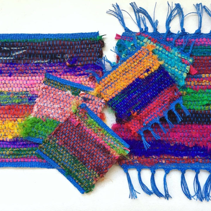 Kits - Tibet Jewels Coasters and Trivets Weaving Kit - Darn Good Yarn
